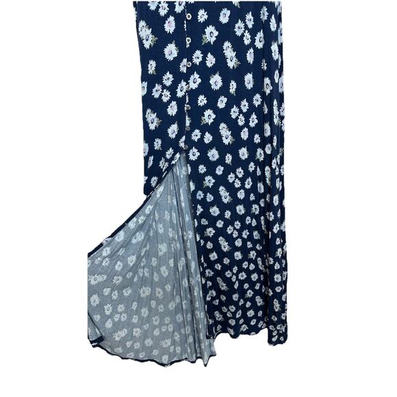 Abercrombie & Fitch blue & white Floral Dress, Floor Length, Light Weight - Picture 2 of 8